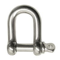 4mm Stainless Steel Dee Shackle Marine Grade 316