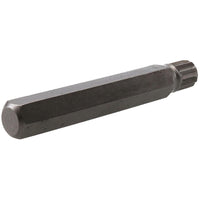 M5 – M12 Spline Triple Squared Bits with 10mm Shank 30mm or 75mm Length