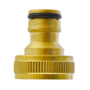 3/4" BSP Brass Hose Fitting Hose Pipe Adaptor QuickThreaded Watering GAR22