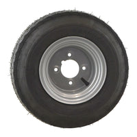 16.5/6.50 - 8 Trailer Tyre Wheel Rim 4" PCD 6PLY 4 Stud 73M TRSP27