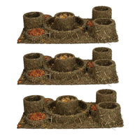 Small Animal Pet Treat Hamster Guinea Pig Naturals Hide 'n' Treat Maze 28x18cm