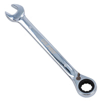 Reversible Cranked Offset Ratchet Combination Spanner Wrench 72 Teeth