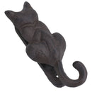 Cat Door Knocker Bell Ringer Cast Iron Garden Shed House Home Shop Garage