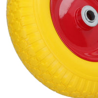 14.5in Puncture Proof Foam Filled Wheelbarrow Wheel 25mm Bore 200kg Capacity