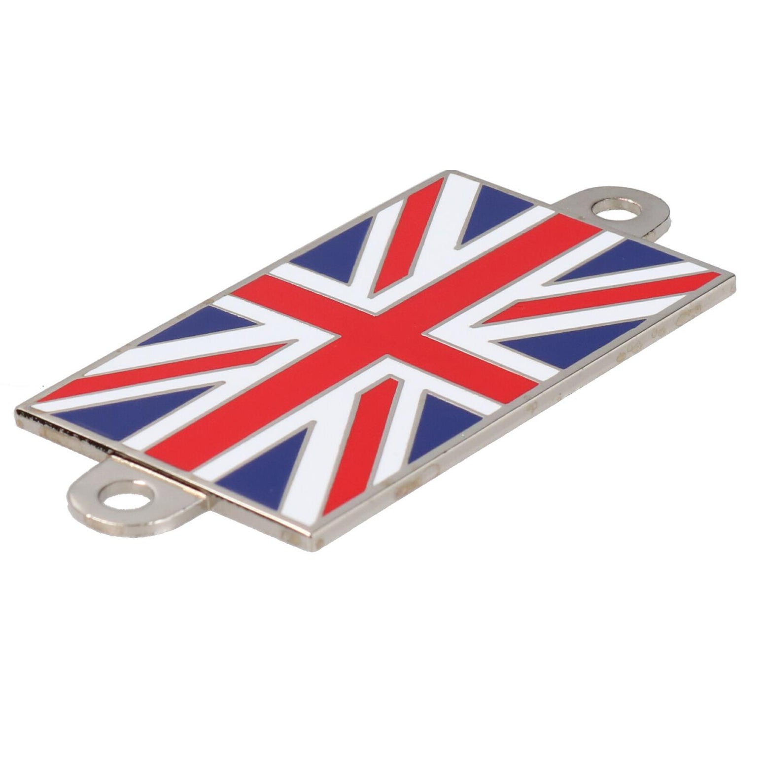 Enamelled Union Jack Flag Badge Metal Classic GB Car Emblem