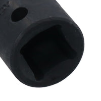 3/8in Drive Shallow Stubby Metric Impacted Impact Socket 6 Sided Single Hex