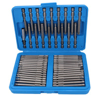 Screwdriver Bits Torx / PZ / PH / Flat Hex Spline Extra long Security 50pc AT822