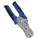 7in Multifunctional Cable Cutter Wire Stripper Crimper Stainless Steel Construction