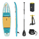 11ft 2" Underwater View Stand Up Paddle Board 6" Panorama SUP Set