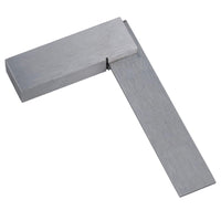 3 + 10 Inch 75 / 250mm Engineer Tri Set Square Right Angle Straight Edge Stainless