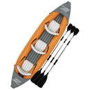 LITE RAPID X3 Inflatable Kayak 3 Person with Pump Paddles Canoe Boat Triple