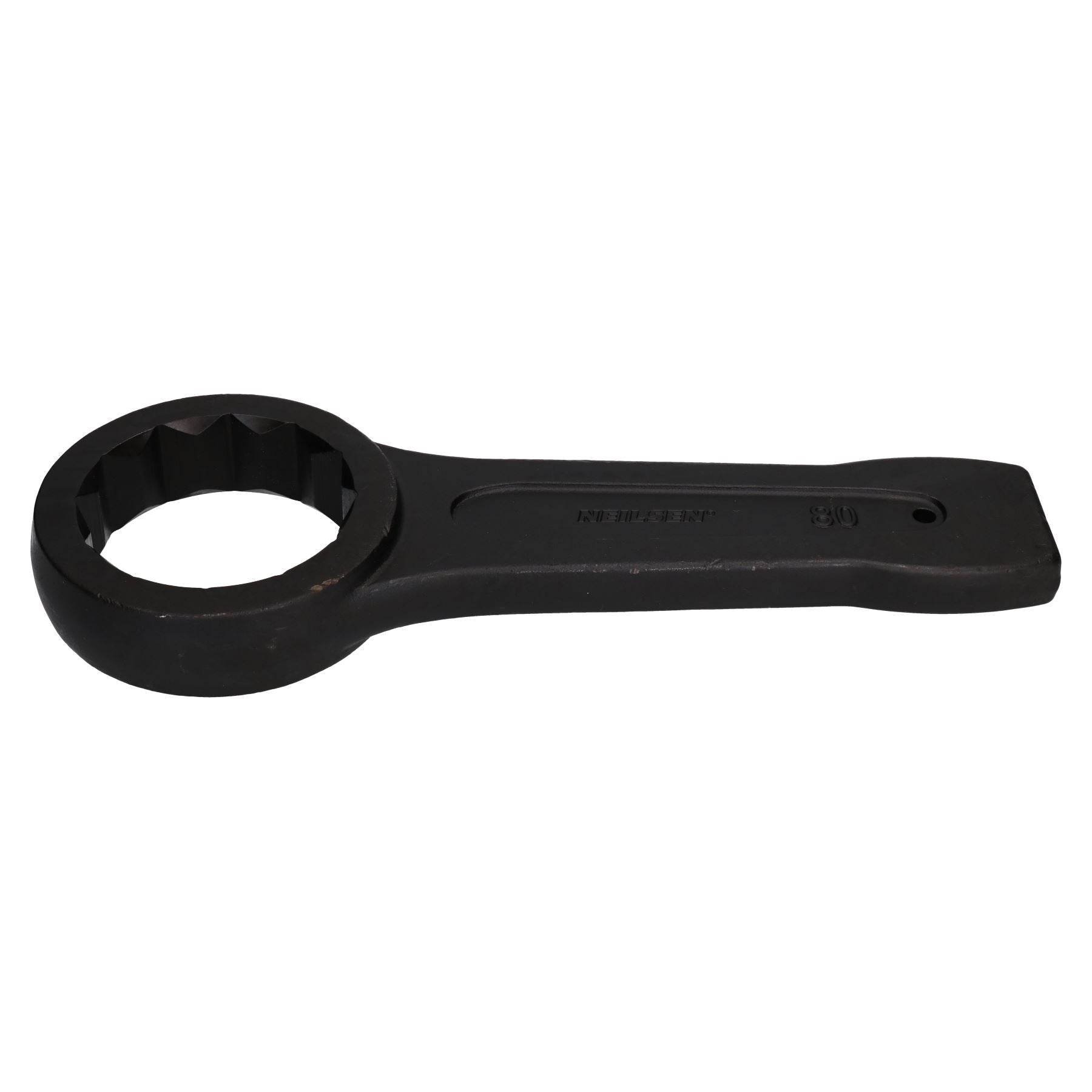 80mm Slogging Box End Striking Ring Wrench Spanner Bi-Hex 12 Sided Metric