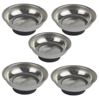 75mm Magnetic Parts Tray Dish Storage Holder Circular Round Nuts Bolts Needles