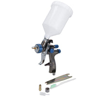 LVLP Gravity Feed Air Spray Paint Gun With 1.4mm Nozzle 600ml Cup Capacity