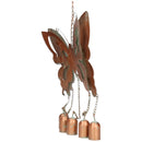 Butterfly Wind Chime Bell Hanging Garden Yard Ornament Decoration Metal Copper