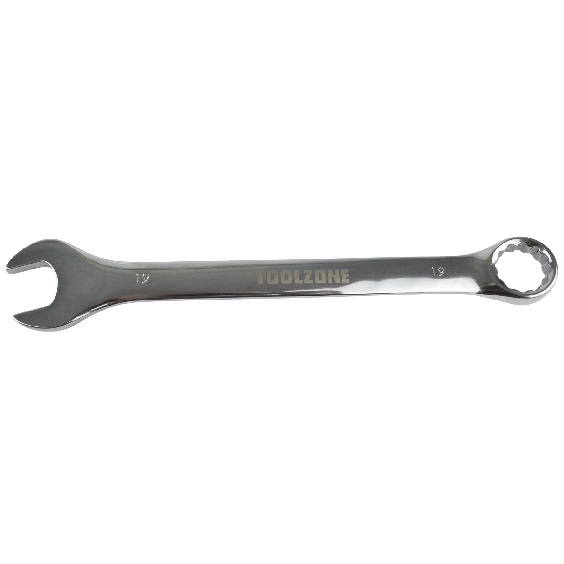 19mm Metric Combination Spanner Wrench Chrome Vanadium CRV Ring & Open TE349