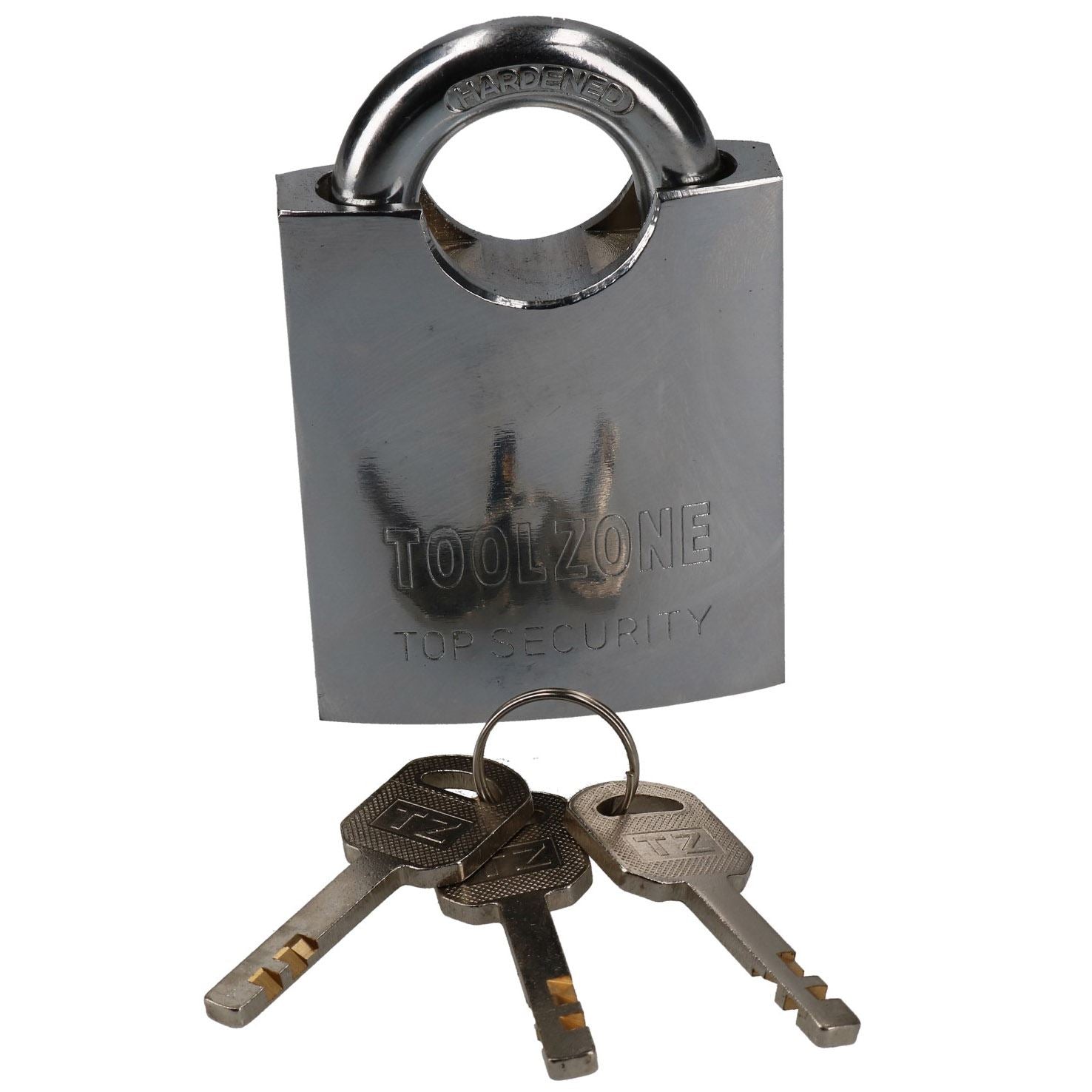 60mm Security Padlock Shed Gate Lock 3 Keys 20mm Shank Brass Core Security