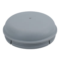 Grey Plastic Hub Cap Grease Cap Dust Bearing Cap 76mm For Ifor Williams Trailers