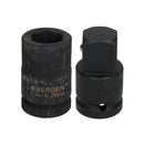 29mm Metric 3/4" or 1" Drive Deep Impact Socket 6 Sided With Step Up Adapter