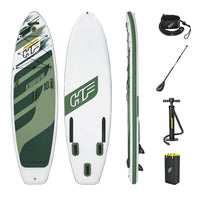 10ft 2" Inflatable Stand Up Paddle Board 6" Hydro Force Kahawai SUP Set Pump