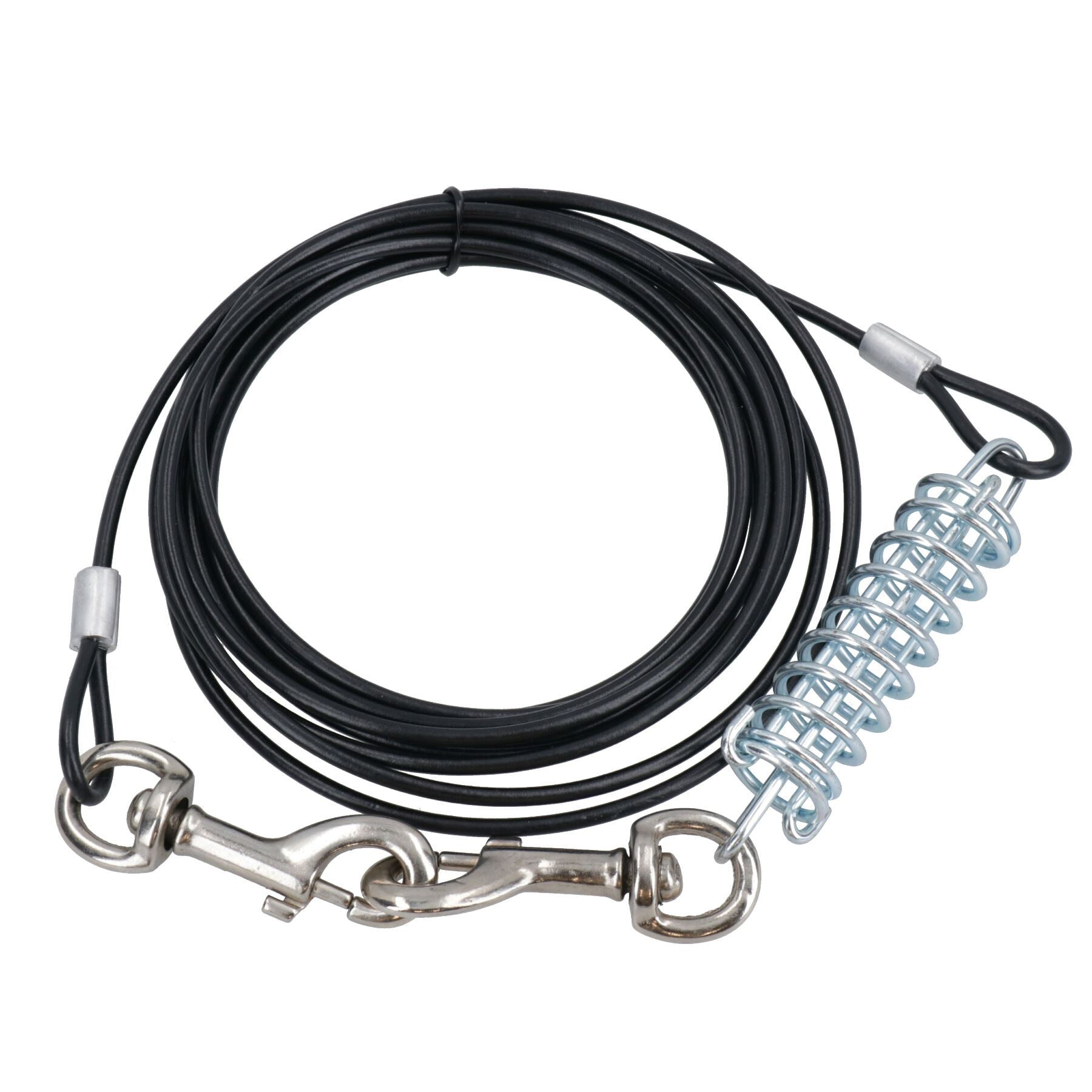 4.7 Metres Weather Resistant Strong Secure Pet Dog Tie-Out Cable