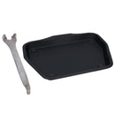 13" Metal Ashpan Ash Pan Tray For 18" Fireplace & Handle Open Fire Carrier Coal