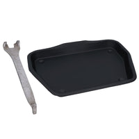 13" Metal Ashpan Ash Pan Tray For 18" Fireplace & Handle Open Fire Carrier Coal