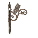 Butterfly Bell Cast Iron Sign Plaque Door Wall Fence Gate House Post Porch