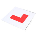 2 x Full Magnetic L Plates Learner Driver Car Badge Road Legal