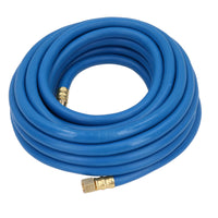 Airline Air Hose 8mm 10m 50ft Compressor & EURO Quick Release Fittings