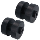 Boat / Jetski / Dinghy Trailer Double Rollers Rubber 16mm Bore