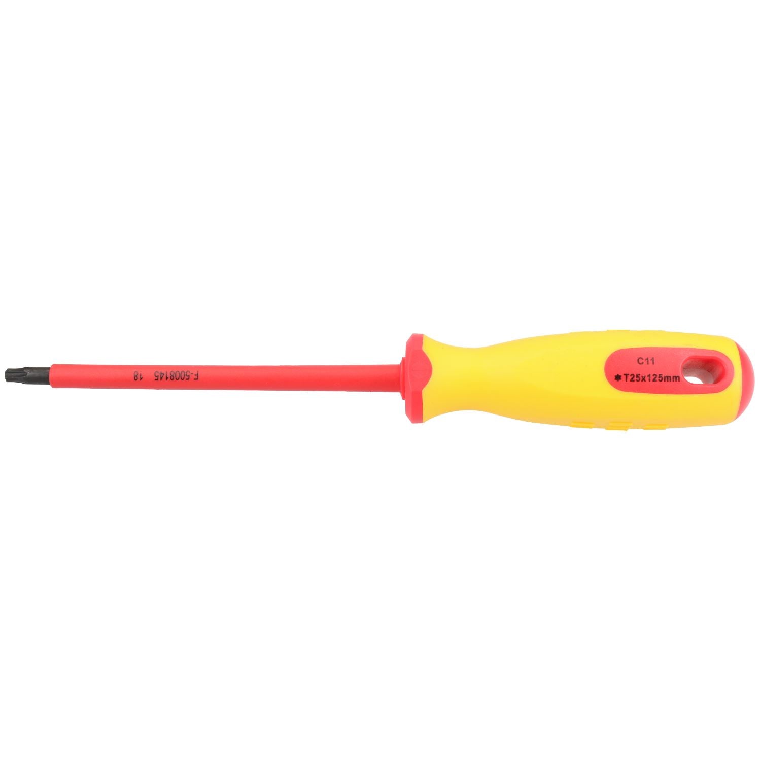 VDE Insulated Male Torx Star Screwdrivers T10 – T40 For Electricians Hybrid Cars