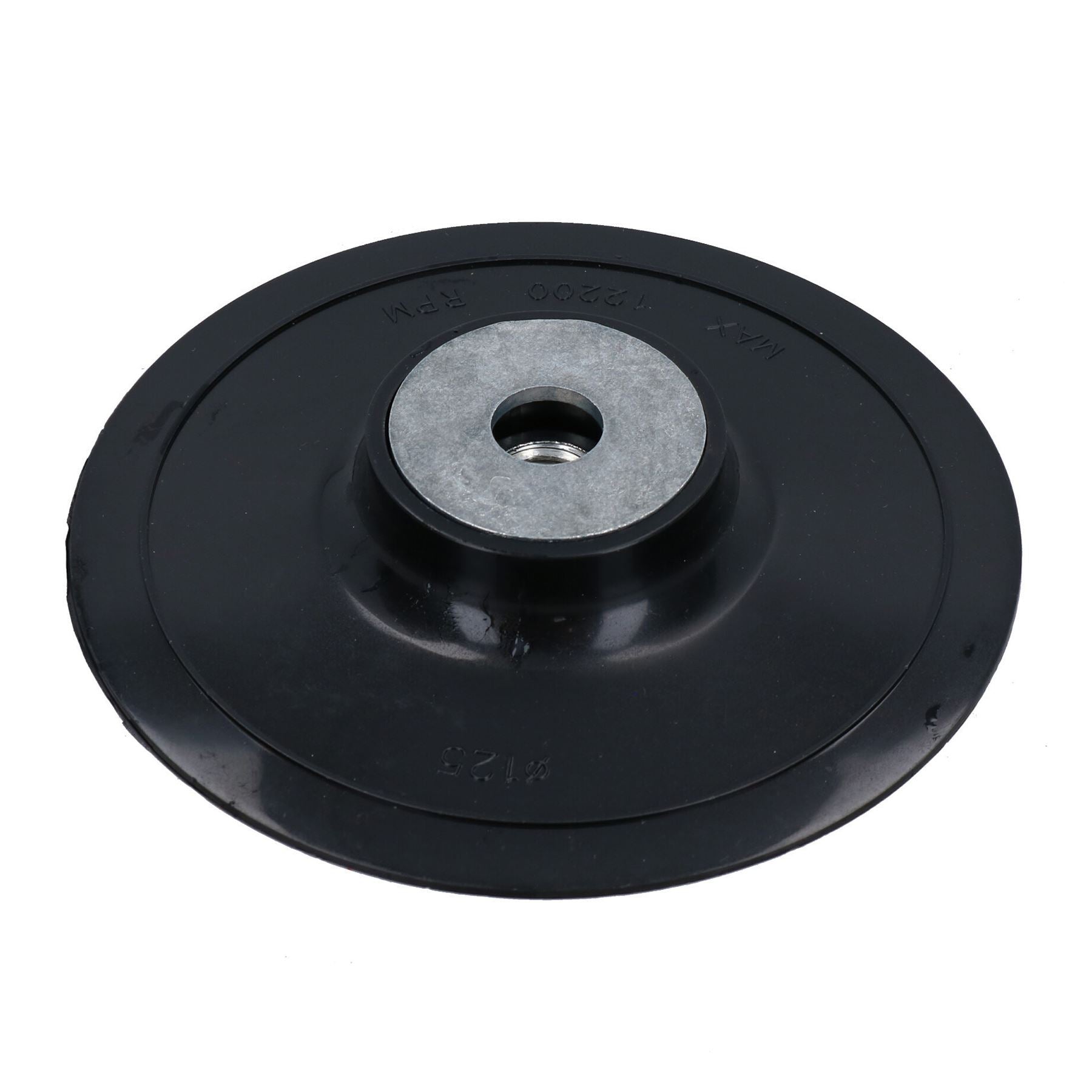 125mm ABS Fibre Disc Backing Rubber Pad With M14 Thread For Angle Grinders