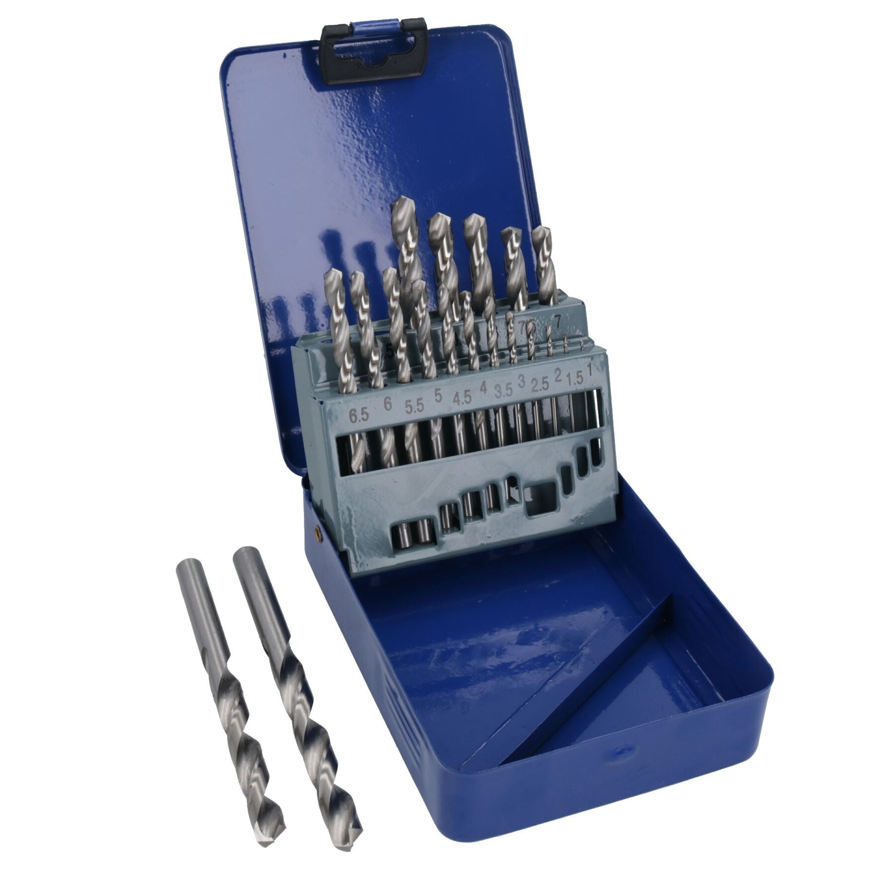 19pc HSS-G Metric Drill Bit Set Split Point Drills Metal Plastic Copper 1mm – 10mm