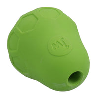 Small Rubber Green Tumble Tease Dog Interactive Play Treat Fillable Toy Gift