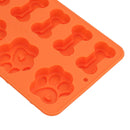 Silicone Dog Bone Paw Print Treat Mould Baking Cooking Dog Treat Home