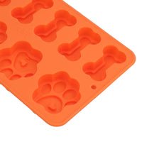 Silicone Dog Bone Paw Print Treat Mould Baking Cooking Dog Treat Home