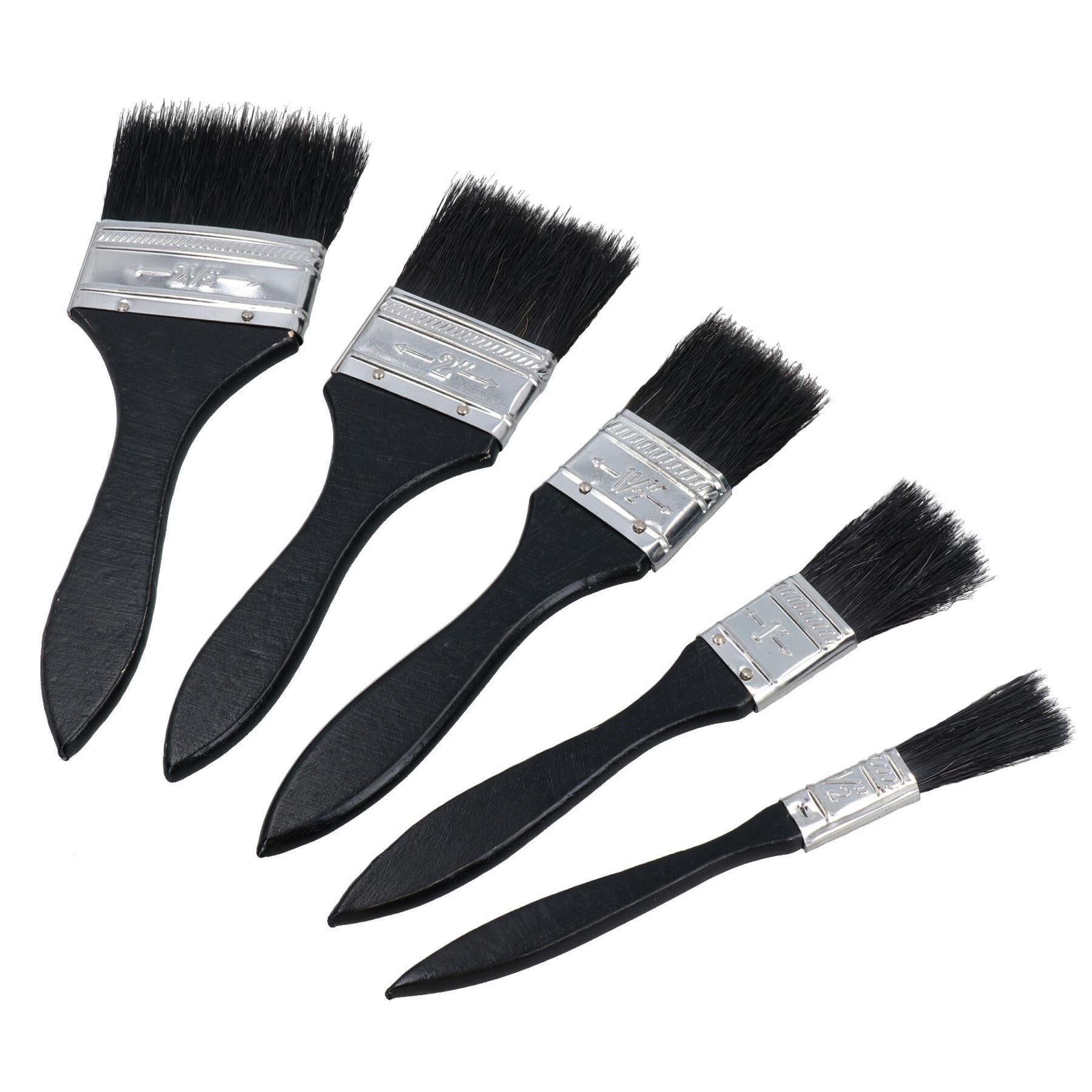 Paint Painting and Decorating Brush Set Cleaning Dusting 1/2" – 2-1/2” Wide