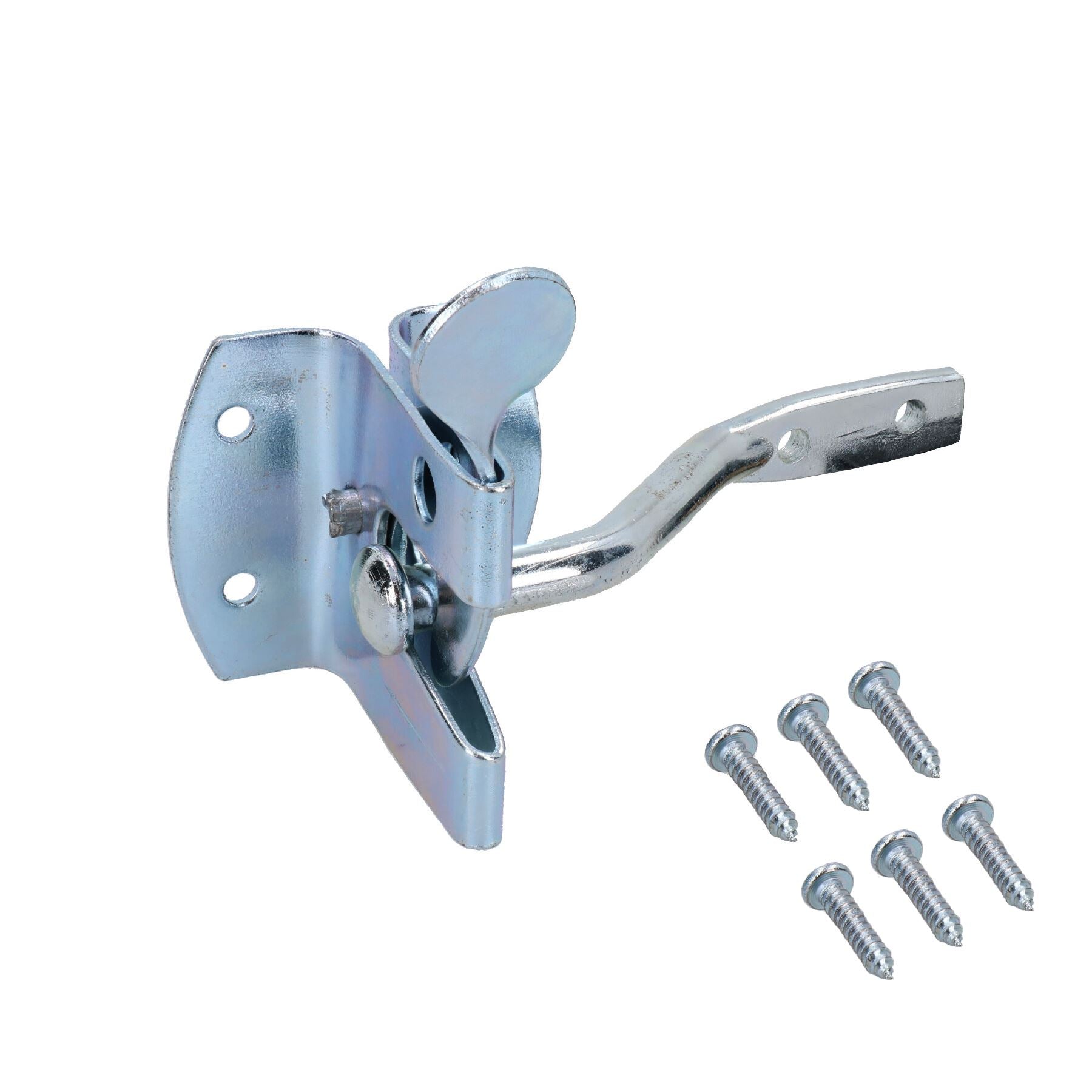 Auto Automatic Gate Latch Catch + Striker Thumb Release Zinc Coated Gates