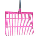 Quality Aluminium Pink ABS Bedding & Shaving Fork Equestrian Tack Room