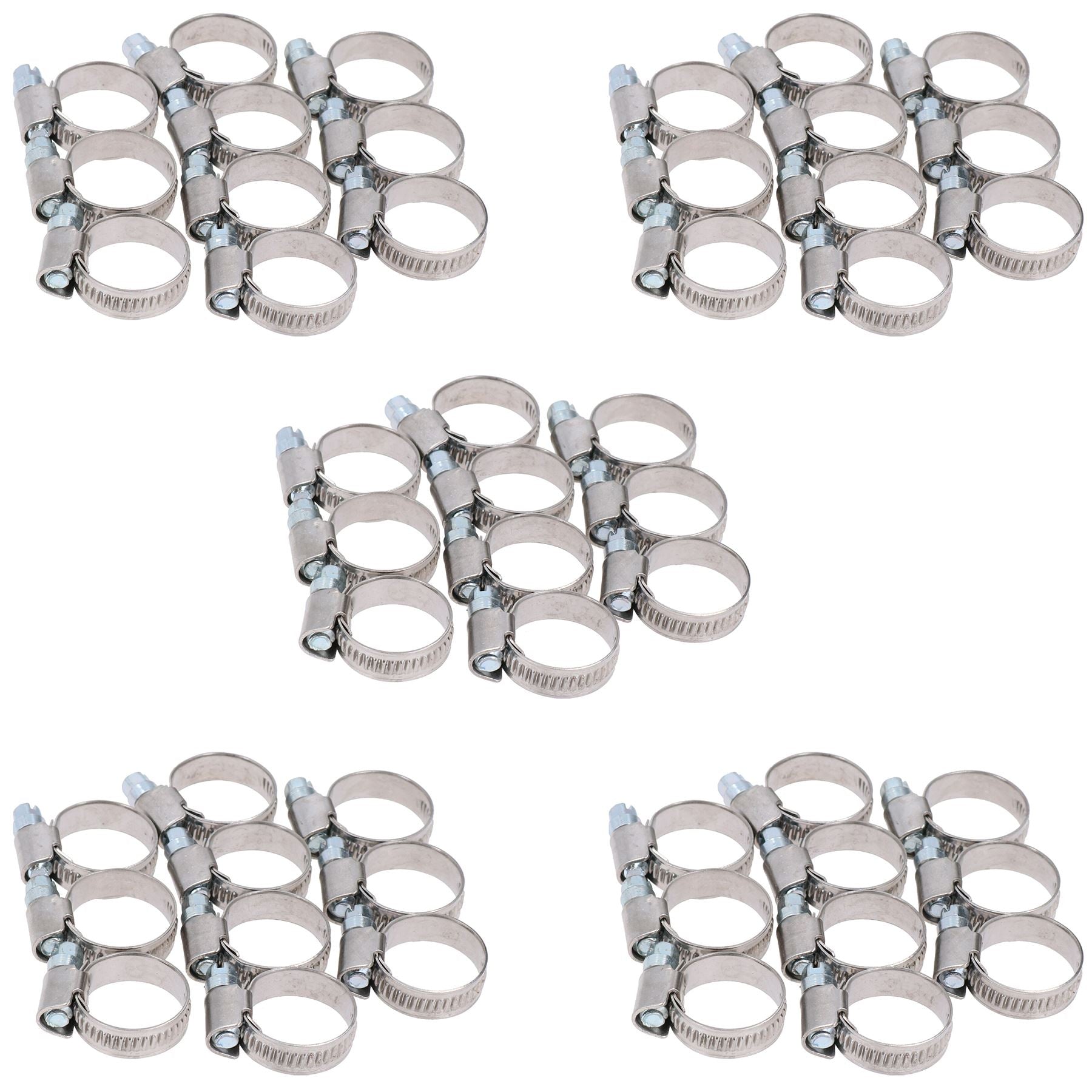 8mm – 60mm Stainless Steel Jubilee Hose Pipe Clamps Clips Air Water Fuel Gas