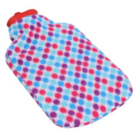 2 Litre Hot Water Bottle with Polyester Fleece Cover Cosy Revitalize Therapy