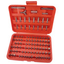 100pc Screwdriver Drill Wrench Torx Security Bit Tamperproof Hex Bit Set